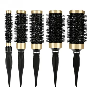 5 size Ceramic Iron Hair Brush Anti-static High Temperature Resistant Round Barrel Comb Hairstyling Drying Curling Tool
5 size Ceramic Iron Hair Brush Anti-static High Temperature Resistant Round Barrel Comb Hairstyling Drying Curling Tool