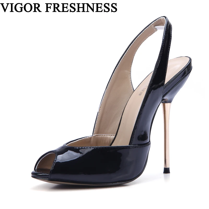 VIGOR FRESHNESS Summer Sandals Woman Sexy Extreme High Heels 12CM Women Brand Sandals Lady Party Shoes Women Peep Toe CG11
VIGOR FRESHNESS Summer Sandals Woman Sexy Extreme High Heels 12CM Women Brand Sandals Lady Party Shoes Women Peep Toe CG11
