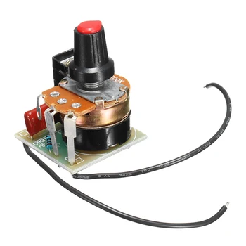 CLAITE 220V 500W Dimming Regulator Temperature Control Speed Governor Stepless Variable Speed Dimmer
CLAITE 220V 500W Dimming Regulator Temperature Control Speed Governor Stepless Variable Speed Dimmer