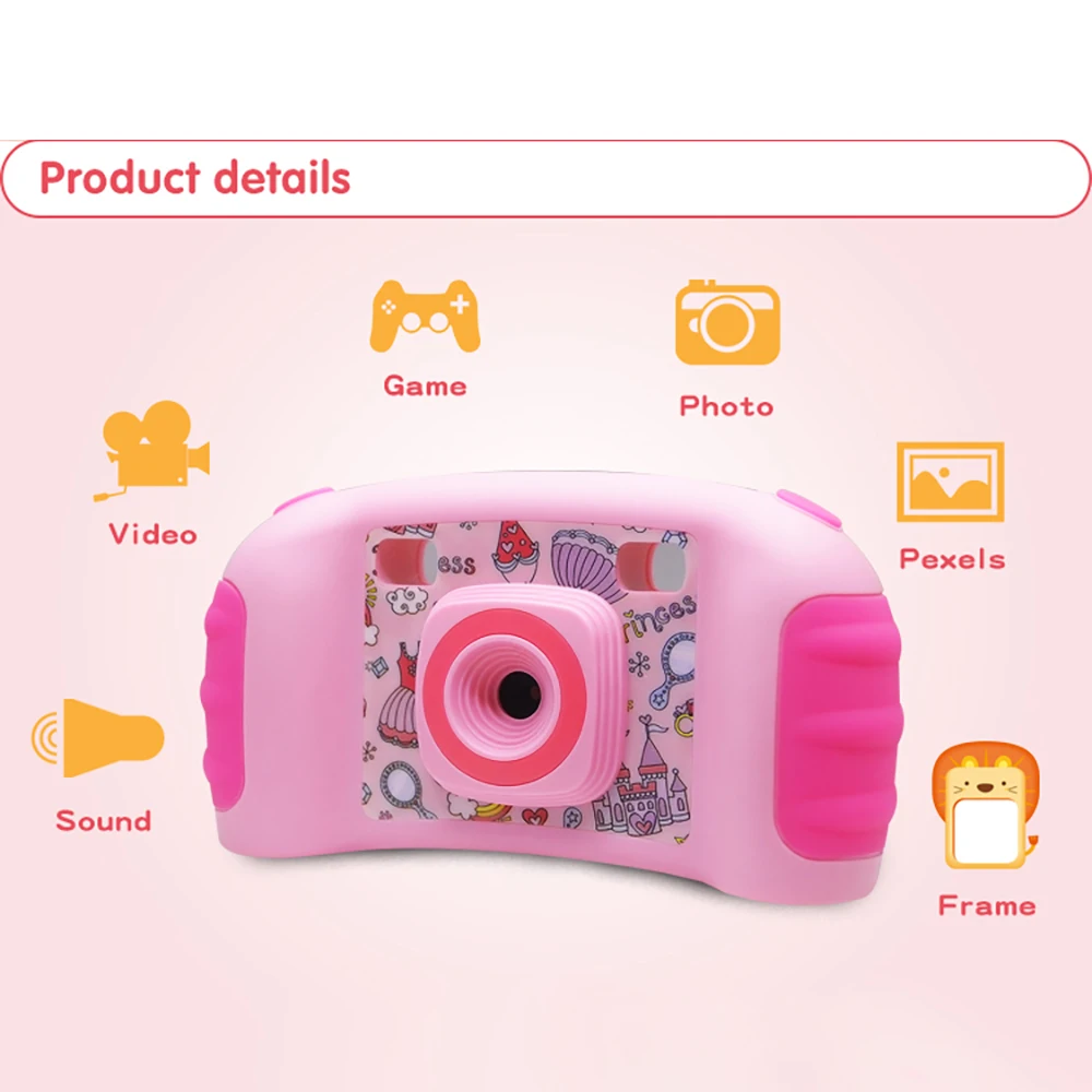 Kids Camera Digital Camcorders With Flash Mic Non-Slip And Anti-Drop Design Christmas New Year Birthday Toy Gift Games For Kids
Kids Camera Digital Camcorders With Flash Mic Non-Slip And Anti-Drop Design Christmas New Year Birthday Toy Gift Games For Kids