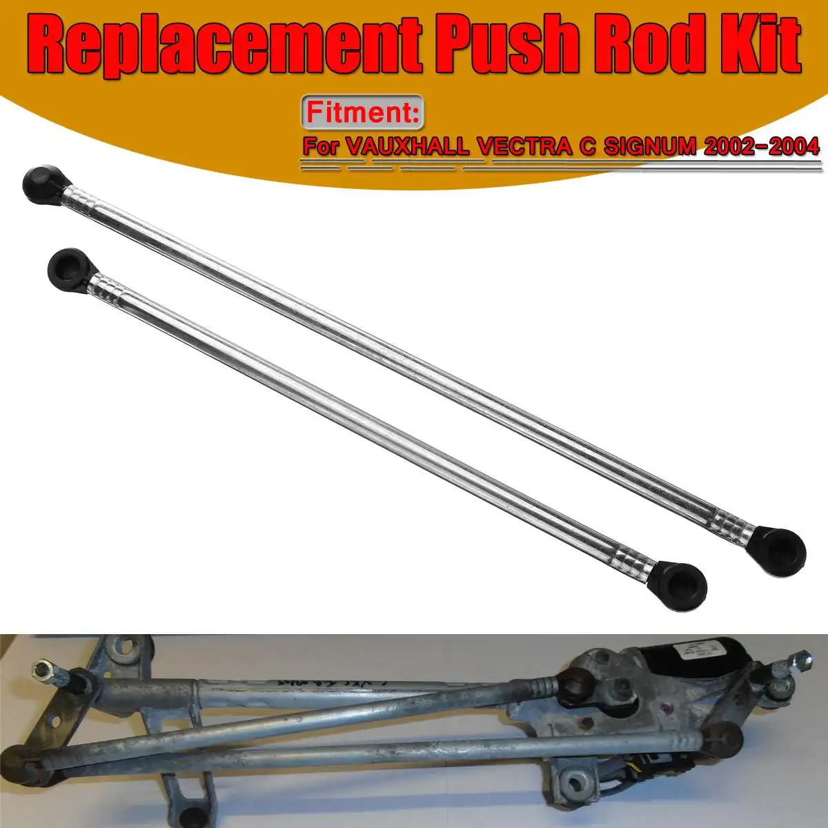 New 2PCS Car Wiper Motor Connection Rod Wipex Kit No45 Wiper Motor Linkage Push Rod Set For VAUXHALL VECTRA C SIGNUM 2002-2004
New 2PCS Car Wiper Motor Connection Rod Wipex Kit No45 Wiper Motor Linkage Push Rod Set For VAUXHALL VECTRA C SIGNUM 2002-2004