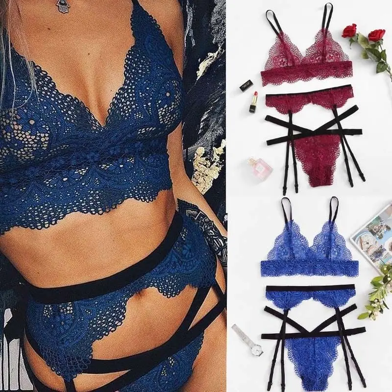 Sexy Women Lace Sexy/Sissy Lingerie Hot Exotic Bra Sets Sleepwear Babydoll Female Lace G-String Thong Underwear Nightwear Sets
Sexy Women Lace Sexy/Sissy Lingerie Hot Exotic Bra Sets Sleepwear Babydoll Female Lace G-String Thong Underwear Nightwear Sets