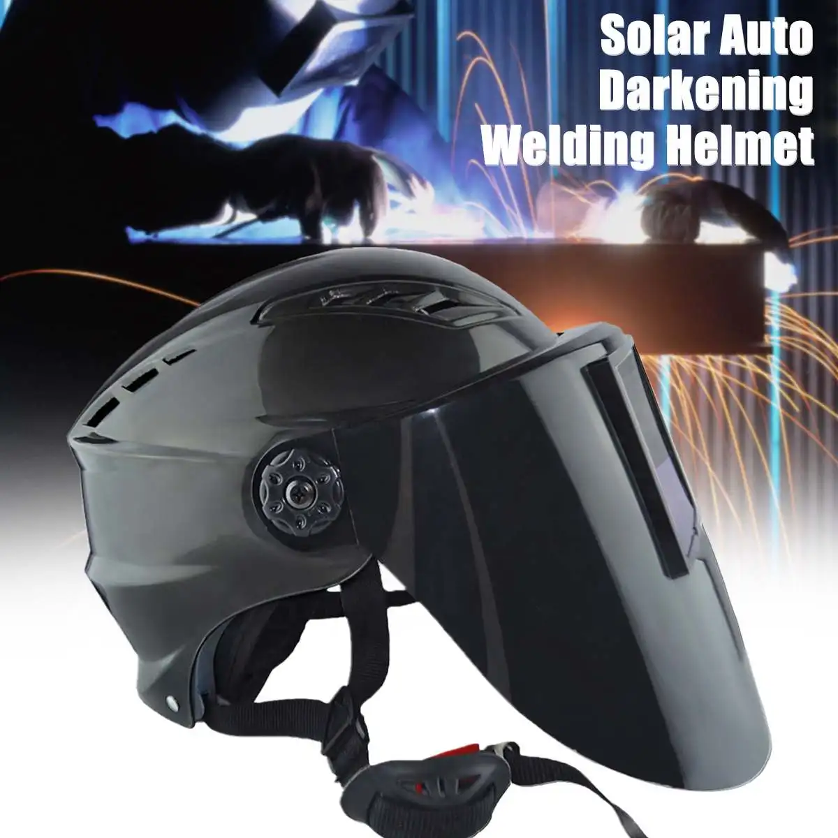 DIN4 Solar Welding Mask Auto Soldering Darkening Helmet Solar Cells Arc Weld Welding Mask Lenses Fireproof Headset Protective
DIN4 Solar Welding Mask Auto Soldering Darkening Helmet Solar Cells Arc Weld Welding Mask Lenses Fireproof Headset Protective
