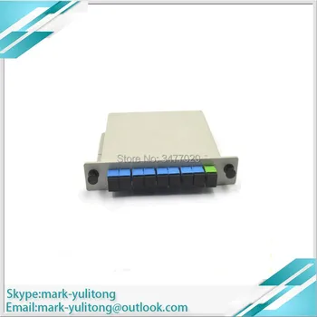 New SC-APC Fiber Splitter 1x8 Cassette Tape Card Inserted into PLC Dispenser Module SC-APC Connector
New SC-APC Fiber Splitter 1x8 Cassette Tape Card Inserted into PLC Dispenser Module SC-APC Connector