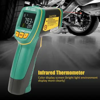 MASTECH Digital Infrared Thermometer MS6531A/ MS6531B /MS6531C Handheld termometro digital Color Screen Infrared Thermometer
MASTECH Digital Infrared Thermometer MS6531A/ MS6531B /MS6531C Handheld termometro digital Color Screen Infrared Thermometer