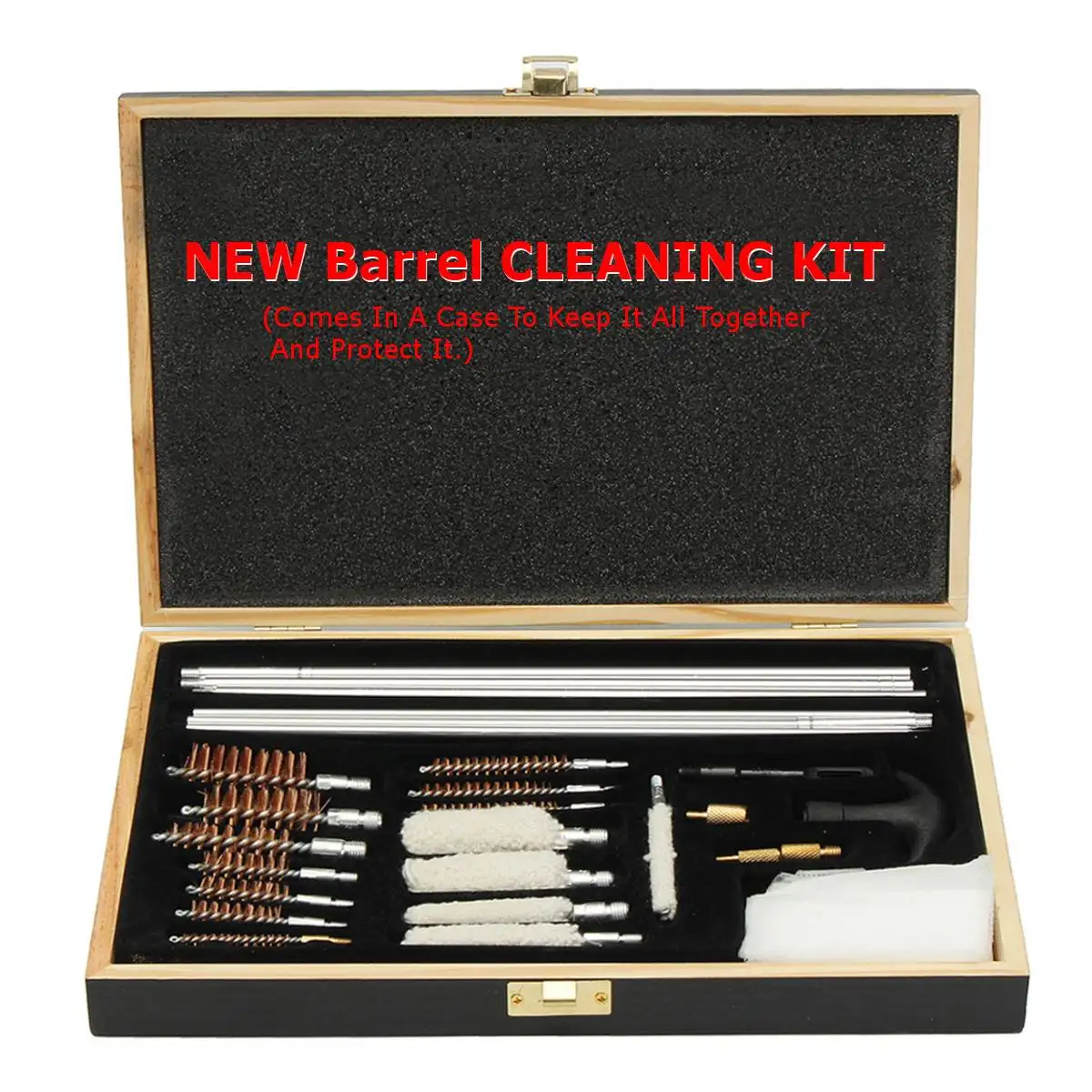 Universal Rifle Guns Cleaning Tool Kit Handgun Shotgun F irearm Cleaner Pistol Rods Picks Mop Brushes Accessory with Carry Case
Universal Rifle Guns Cleaning Tool Kit Handgun Shotgun F irearm Cleaner Pistol Rods Picks Mop Brushes Accessory with Carry Case
