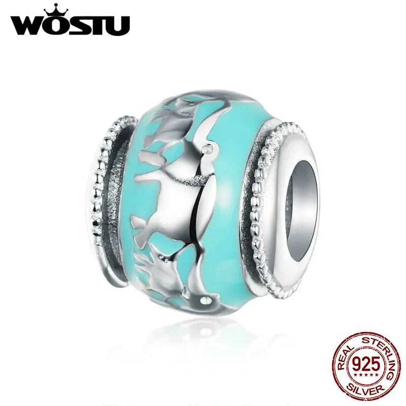 WOSTU New Arrival 925 Sterling Silver Elephant Charm Circle Bead Fit Original Bracelet Pendant & Necklace Jewelry Making CTC051
WOSTU New Arrival 925 Sterling Silver Elephant Charm Circle Bead Fit Original Bracelet Pendant & Necklace Jewelry Making CTC051
