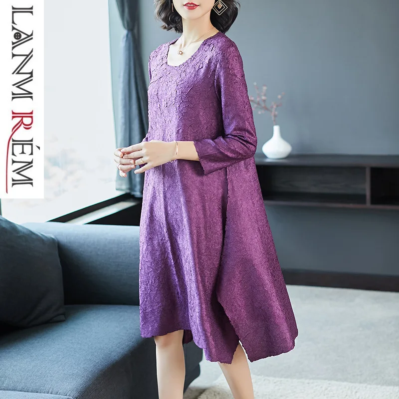 LANMREM 2019 Spriong Summer High Quality Pleated Clothes For Women Temperament Loose Casual Female Dresses Robe Femme NA905
LANMREM 2019 Spriong Summer High Quality Pleated Clothes For Women Temperament Loose Casual Female Dresses Robe Femme NA905