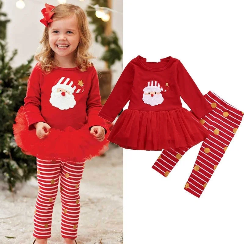 Toddler Kids Baby Girl Christmas Clothes Set Ruffle Top T shirt Pants Christmas Outfit Clothes Set 2pcs
Toddler Kids Baby Girl Christmas Clothes Set Ruffle Top T shirt Pants Christmas Outfit Clothes Set 2pcs