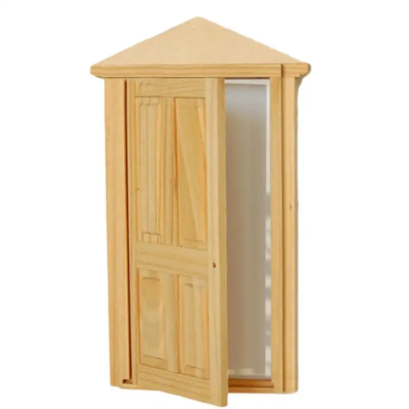 AUGKUN Best Dollhouse Miniature Furniture Toys Accessories 4-Panel Exterior Wooden Door Matching Frame Modern Mini Doll House
AUGKUN Best Dollhouse Miniature Furniture Toys Accessories 4-Panel Exterior Wooden Door Matching Frame Modern Mini Doll House