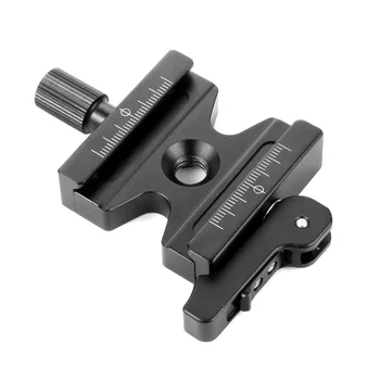 BGNING Aluminum CNC Double Lock 3/8" Quick Release Clamp w/ Adjustable Lever Knob for Arca Swiss RRS Wimberley Tripod Ball Head
BGNING Aluminum CNC Double Lock 3/8" Quick Release Clamp w/ Adjustable Lever Knob for Arca Swiss RRS Wimberley Tripod Ball Head