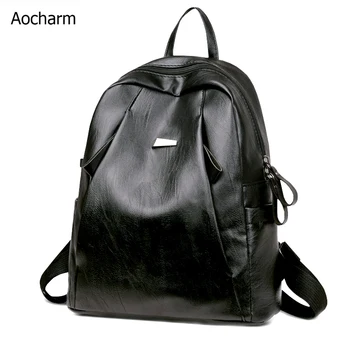 Aocharm Backpack Bag ForWomen Feminina Zipper Anti Theft Soft Bag Backpack For Girls Ladies Black Small Backpack mochila mujer
Aocharm Backpack Bag ForWomen Feminina Zipper Anti Theft Soft Bag Backpack For Girls Ladies Black Small Backpack mochila mujer