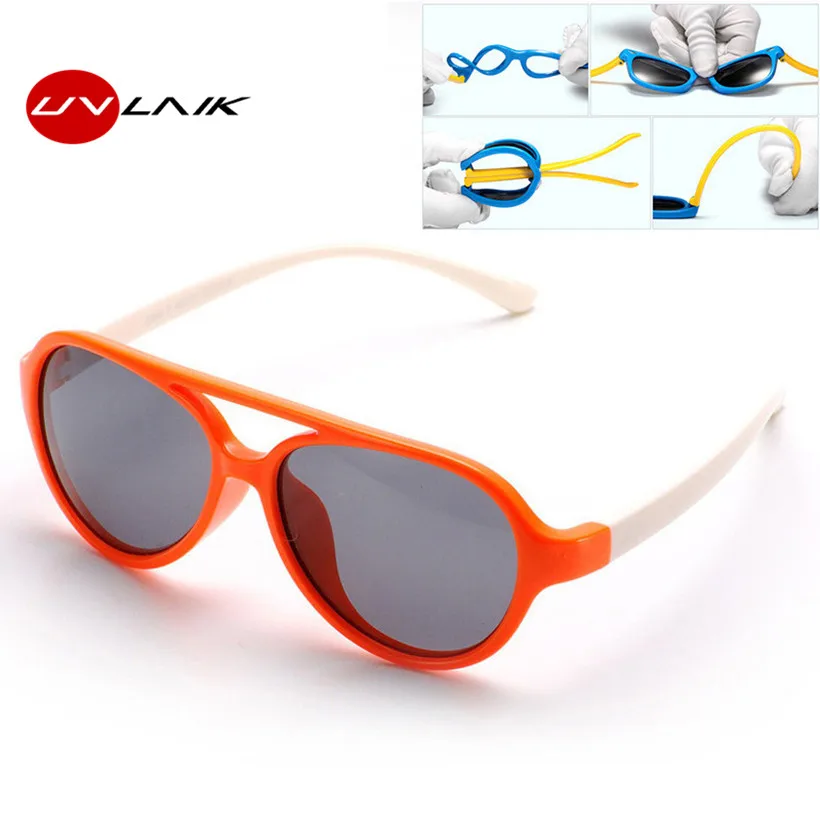 UVLAIK Fashion Polarized Kids Sunglasses Boys Girls Child Safety Silicone Sun Glasses UV400 Eyewear Shades Children Eyeglasses
UVLAIK Fashion Polarized Kids Sunglasses Boys Girls Child Safety Silicone Sun Glasses UV400 Eyewear Shades Children Eyeglasses