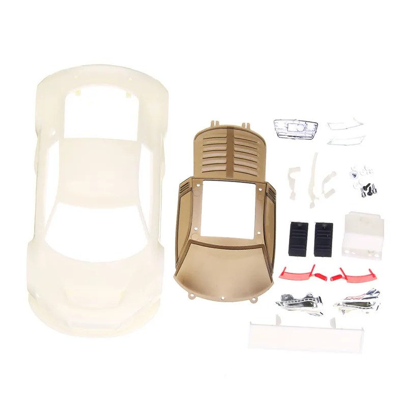 Firelap 1 Set 98mm Wheelbase AudiR8 ABS Unpainted White Body Shell for 1/28 Rc Car Parts
Firelap 1 Set 98mm Wheelbase AudiR8 ABS Unpainted White Body Shell for 1/28 Rc Car Parts