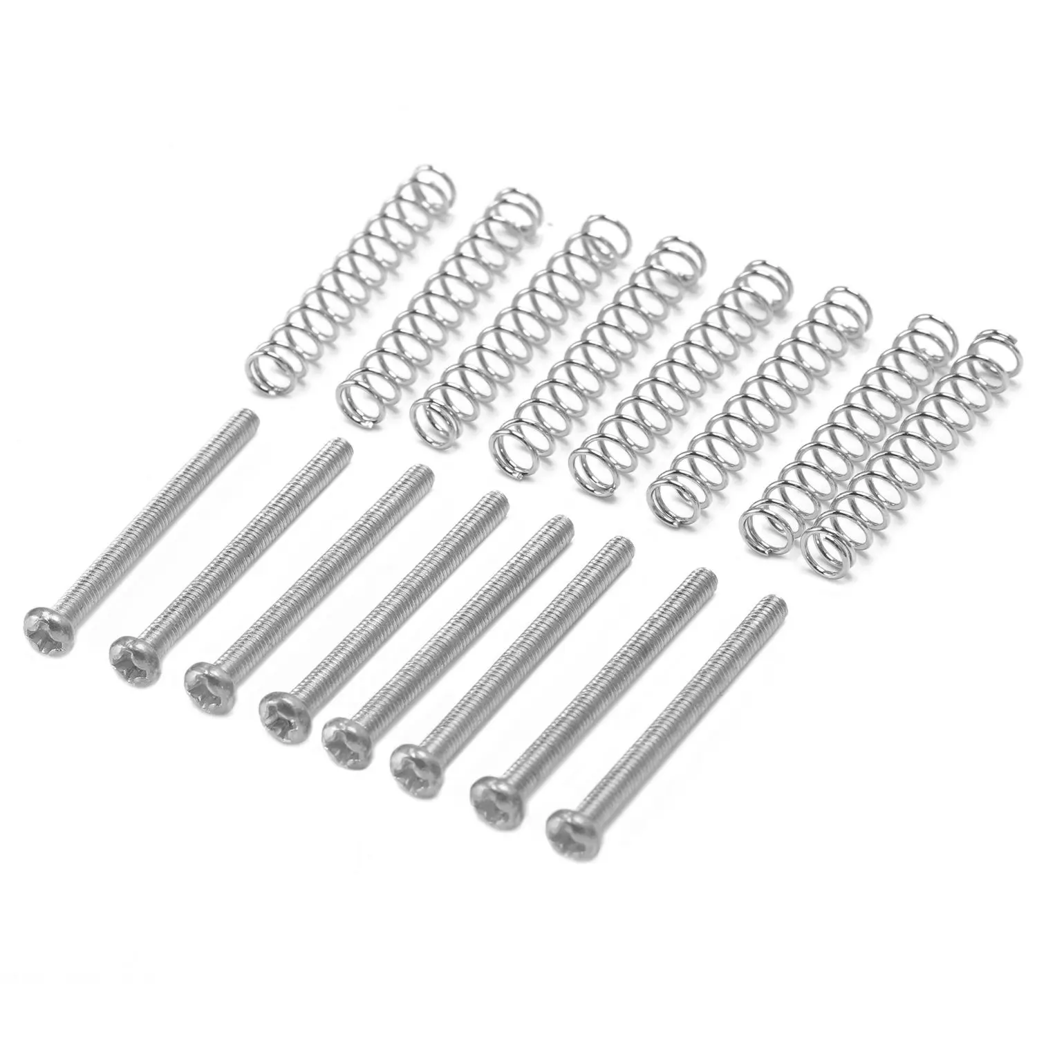 8 Pcs M2.5x32MM Electric Guitar Humbucker Pickups Adjust Height Screw and Spring - Pitch 0.4mm-MUSIC
8 Pcs M2.5x32MM Electric Guitar Humbucker Pickups Adjust Height Screw and Spring - Pitch 0.4mm-MUSIC