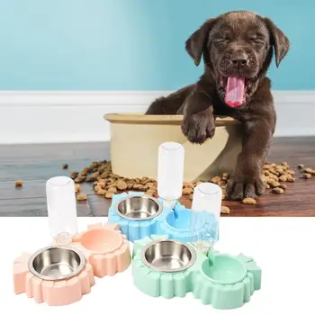 1PC Double Plastic Dog Cat Puppy Pet Bowl Non Slip Food Water Feeding Dish Automatic Water Dispenser Dog Cat Bowl Pet Supplies
1PC Double Plastic Dog Cat Puppy Pet Bowl Non Slip Food Water Feeding Dish Automatic Water Dispenser Dog Cat Bowl Pet Supplies