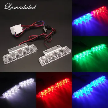 12V red blue split 2x4 led automotive grille strobe lights emergency flash warning light car styling brake stop blink lamp
12V red blue split 2x4 led automotive grille strobe lights emergency flash warning light car styling brake stop blink lamp