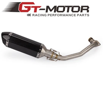 Motorcycle Full Exhaust System Front Pipe Link Muffler Slip On For YAMAHA BWS 125 150 X BWS125
Motorcycle Full Exhaust System Front Pipe Link Muffler Slip On For YAMAHA BWS 125 150 X BWS125