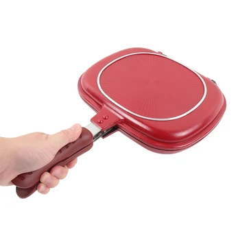 28CM/32CM Double-Sided Frying Pan Non-Stick Barbecue Cooking Tool For Home Outdoor Party Barbecue Making Cakes Kitchen Tools
28CM/32CM Double-Sided Frying Pan Non-Stick Barbecue Cooking Tool For Home Outdoor Party Barbecue Making Cakes Kitchen Tools