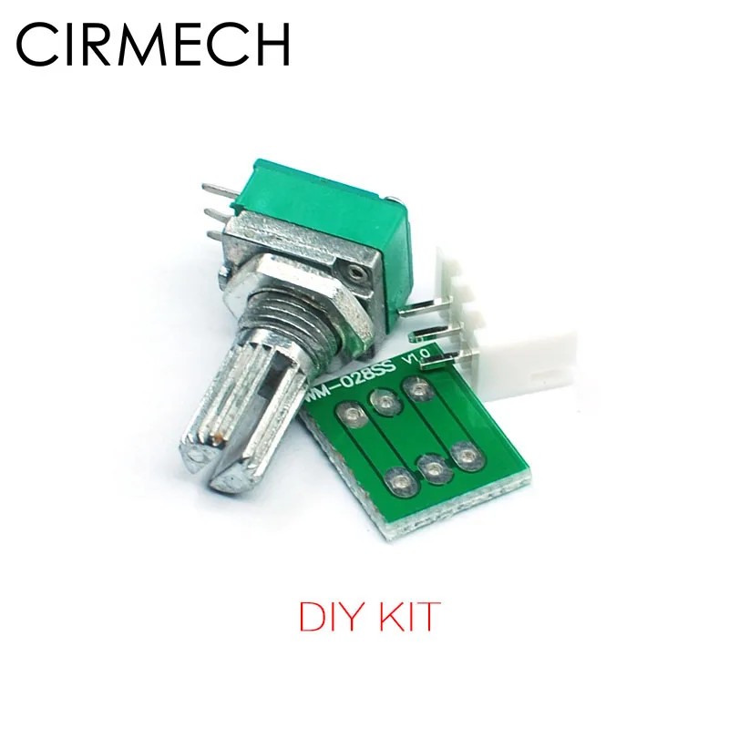 CIRMECH Potentiometer adaptor volume adjustor for single channel audio system R09 type used 2.54P in out
CIRMECH Potentiometer adaptor volume adjustor for single channel audio system R09 type used 2.54P in out