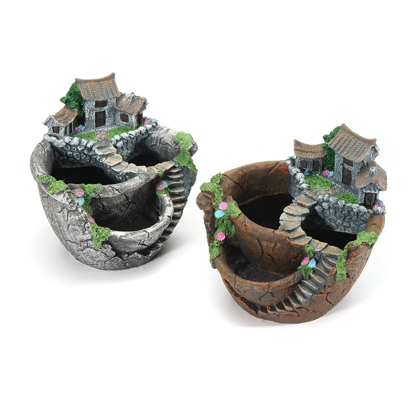 KiWarm 1PC Garden Resin Flower Pot Box Case Ornaments for Herb Cacti Succulent Plants Planter Garden Micro Landscape Decor Craft
KiWarm 1PC Garden Resin Flower Pot Box Case Ornaments for Herb Cacti Succulent Plants Planter Garden Micro Landscape Decor Craft