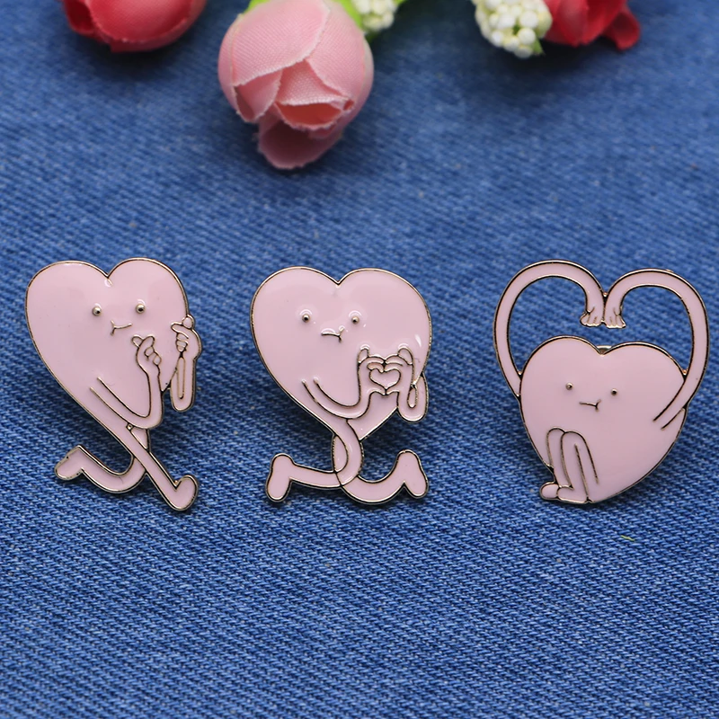 Launch Love Brooches Pink Heart Enamel Pin for Boys Lapel Pin Hat/bag Pins Denim Jacket Shirt Women Brooch Badge SC4228
Launch Love Brooches Pink Heart Enamel Pin for Boys Lapel Pin Hat/bag Pins Denim Jacket Shirt Women Brooch Badge SC4228