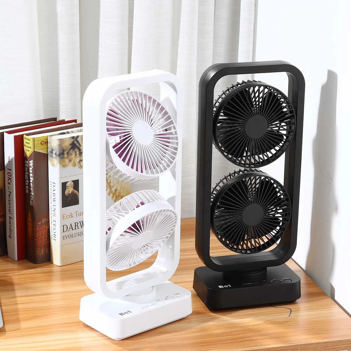 Portable USB Electric Double Tower Fan Double-Vane Usb Fan Energy-Saving Mini Size With Double Blades
Portable USB Electric Double Tower Fan Double-Vane Usb Fan Energy-Saving Mini Size With Double Blades