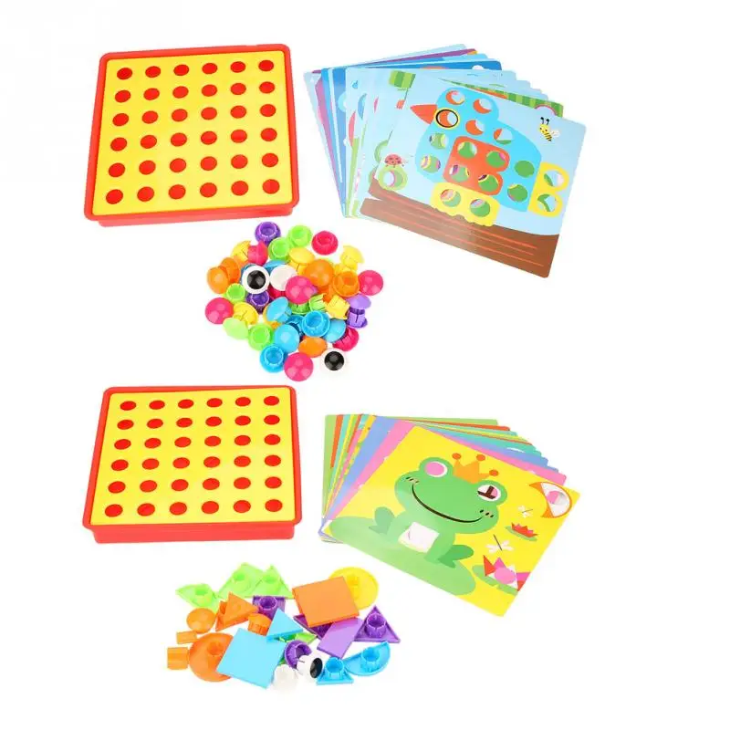 New Creative Kids 3D Puzzles Toys Mosaic Mushroom Nail Kit Picture Puzzle Button Art Educational Toys For Kids Children Gifts
New Creative Kids 3D Puzzles Toys Mosaic Mushroom Nail Kit Picture Puzzle Button Art Educational Toys For Kids Children Gifts