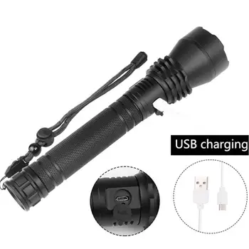Hunting Tactical Zoom LED Flashlight 18650 XHP50 1500lm Lamp Torch Light USB Charging Outdoor Camping Powerful Flashlight
Hunting Tactical Zoom LED Flashlight 18650 XHP50 1500lm Lamp Torch Light USB Charging Outdoor Camping Powerful Flashlight
