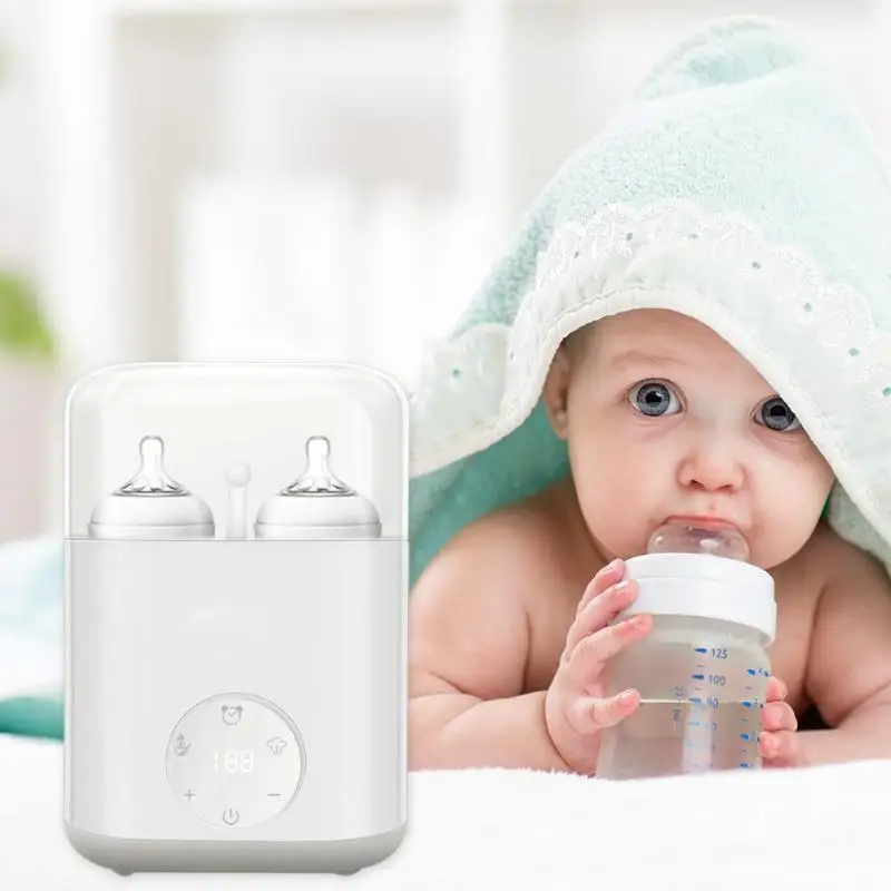 Multi-function Portable Baby Double Bottle Sterilizer Milk Warmer Heater for Breast Newborn Milk Feeding Baby Care
Multi-function Portable Baby Double Bottle Sterilizer Milk Warmer Heater for Breast Newborn Milk Feeding Baby Care