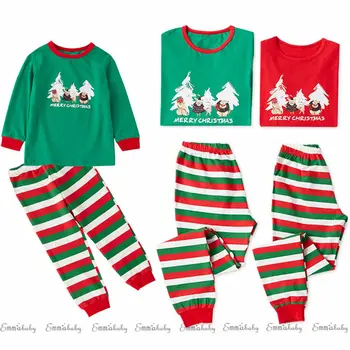 Christmas Family Pajamas Set Family Matching Clothes Adult Kids Xmas Pyjamas Party Cotton Home wear Sleepwear Night suit
Christmas Family Pajamas Set Family Matching Clothes Adult Kids Xmas Pyjamas Party Cotton Home wear Sleepwear Night suit