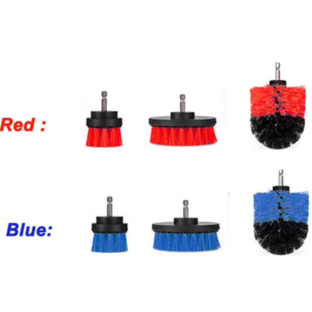 Red/yellow 3pcs/set Electric Drill Brush Kit Tile Grout Scrubber Cleaning Drill Brushes Tub Cleaner Kit Household Tool
Red/yellow 3pcs/set Electric Drill Brush Kit Tile Grout Scrubber Cleaning Drill Brushes Tub Cleaner Kit Household Tool