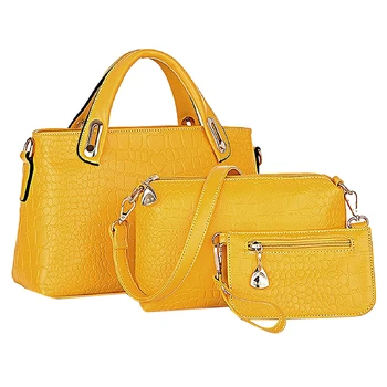 unique Shoulder bag Crocodile Grain Three-pieces Mother Son Messenger Bag (Yellow) shopping bag
unique Shoulder bag Crocodile Grain Three-pieces Mother Son Messenger Bag (Yellow) shopping bag