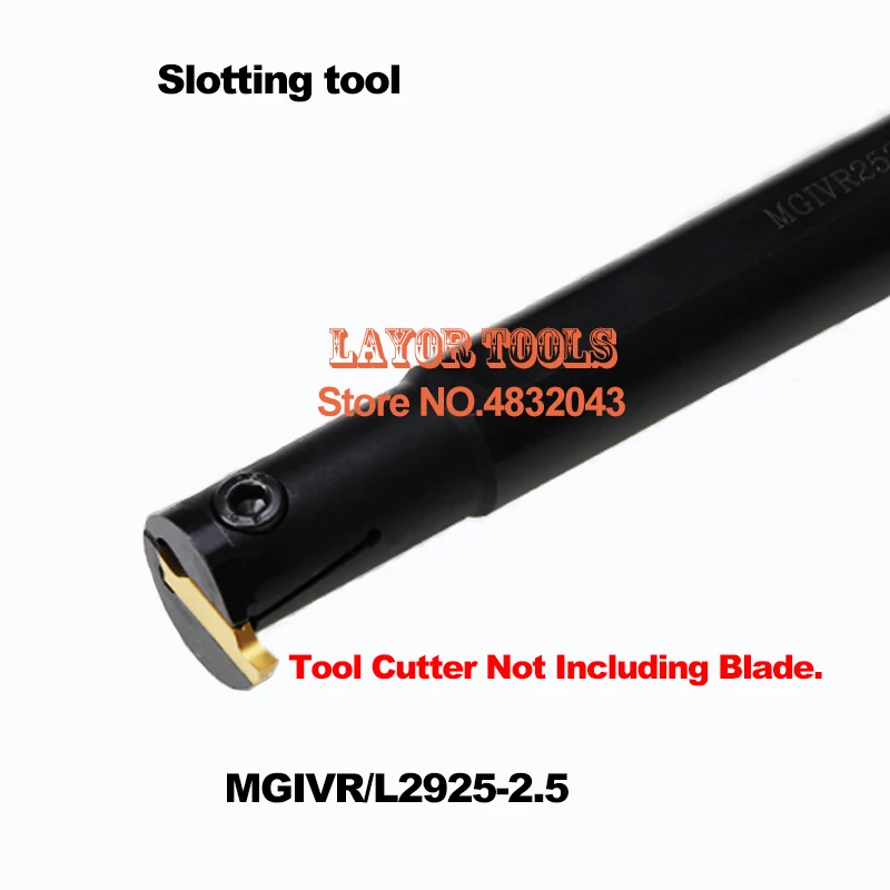 MGIVR2925-2.5 Internal Grooving Turning Lathe Boring Bar Tool Holder For Internal Grooving CNC Metal Lathe Cutting Tools Sale
MGIVR2925-2.5 Internal Grooving Turning Lathe Boring Bar Tool Holder For Internal Grooving CNC Metal Lathe Cutting Tools Sale