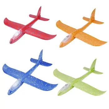 48CM Hand Throwing Airplane Toys Light Flying Mini Foam Glider Plane Inertia DIY Aircraft Toy Hand Launch Airplane Toy For Kids
48CM Hand Throwing Airplane Toys Light Flying Mini Foam Glider Plane Inertia DIY Aircraft Toy Hand Launch Airplane Toy For Kids