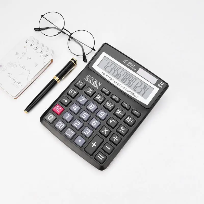 14 Digit Office Engineering Plastic Scientific Calculator Stationery Portable Calculating Tool Finance Mathematics Tools
14 Digit Office Engineering Plastic Scientific Calculator Stationery Portable Calculating Tool Finance Mathematics Tools