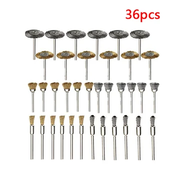 36Pcs Copper Brass Wire Stainless Steel Bowel Brushes with Shank Pole Grinder Rotary Tool for Polishing Brush Set
36Pcs Copper Brass Wire Stainless Steel Bowel Brushes with Shank Pole Grinder Rotary Tool for Polishing Brush Set