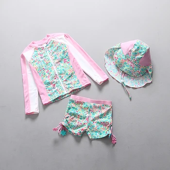10Sets DHL Girl Cute Flower Pink 3pcs Swimming Suits Children Swimming Clothes Children Beach Long Sleeve Swimwear 7 Sizes 1T-9T
10Sets DHL Girl Cute Flower Pink 3pcs Swimming Suits Children Swimming Clothes Children Beach Long Sleeve Swimwear 7 Sizes 1T-9T