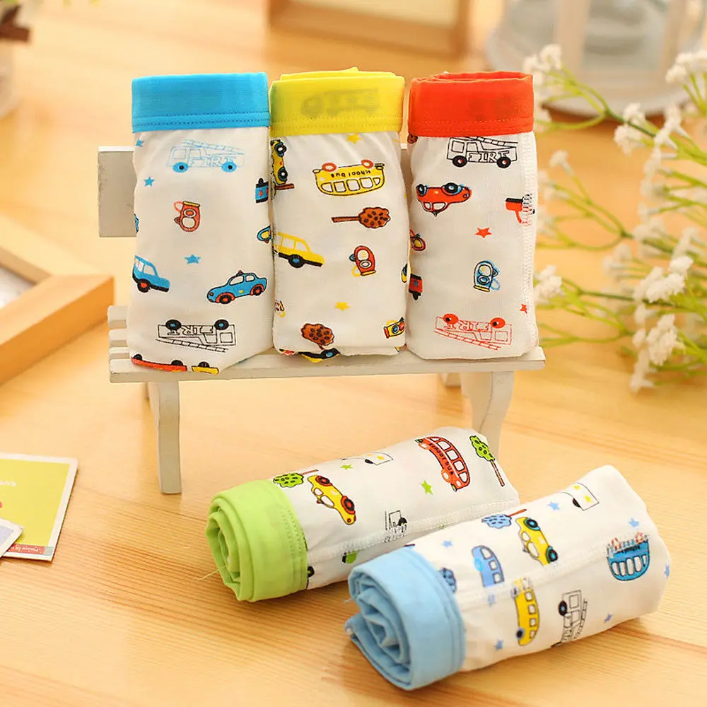 New Cute 5Pcs/Pack Kids Boys Cotton Cartoon Underwear Panties Shorts Children Briefs Pants Random Colors 2 to 5Y
New Cute 5Pcs/Pack Kids Boys Cotton Cartoon Underwear Panties Shorts Children Briefs Pants Random Colors 2 to 5Y