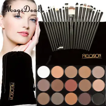 Kesoto 15-Color Neutral Shimmer Eyeshadow Palette + 20Pcs Eye Shadow Face Powder Brushes professional Beauty Makeup Brushes
Kesoto 15-Color Neutral Shimmer Eyeshadow Palette + 20Pcs Eye Shadow Face Powder Brushes professional Beauty Makeup Brushes