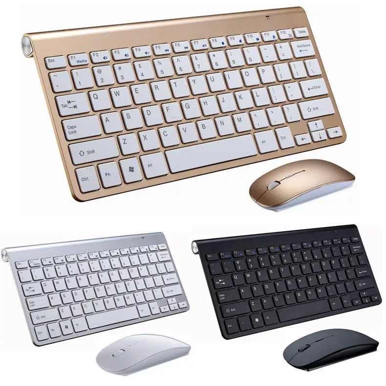DSstyles 2.4G Wireless Keyboard Mouse Set Mini Multimedia Keyboard Mouse Combo Set for Notebook Laptop Mac Desktop PC
DSstyles 2.4G Wireless Keyboard Mouse Set Mini Multimedia Keyboard Mouse Combo Set for Notebook Laptop Mac Desktop PC