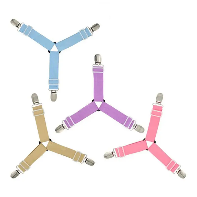 4Pcs/lot Adjustable Fitted Bed Sheet Clips Cover Grippers Holder Tablecloth Curtain Sofa Cover Non-Slip Buckle Strap
4Pcs/lot Adjustable Fitted Bed Sheet Clips Cover Grippers Holder Tablecloth Curtain Sofa Cover Non-Slip Buckle Strap