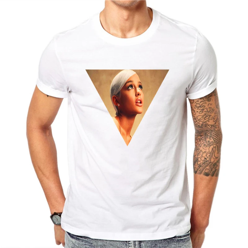 New Arrival ariana grande T-Shirt men Summer fashion High Quality t shirt casual white print O-Neck male men top tees
New Arrival ariana grande T-Shirt men Summer fashion High Quality t shirt casual white print O-Neck male men top tees