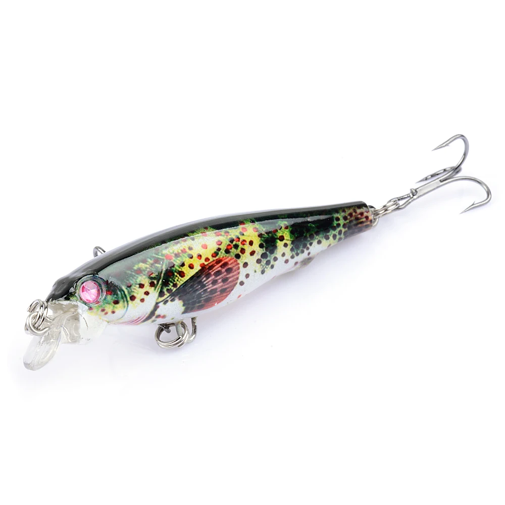 Lixada Minnow Fishing Lure 7.5cm 8g Minnow Fishing Lure 3D Eyes Fishing Artificial Hard Minnow Bait Lure for Pesca
Lixada Minnow Fishing Lure 7.5cm 8g Minnow Fishing Lure 3D Eyes Fishing Artificial Hard Minnow Bait Lure for Pesca
