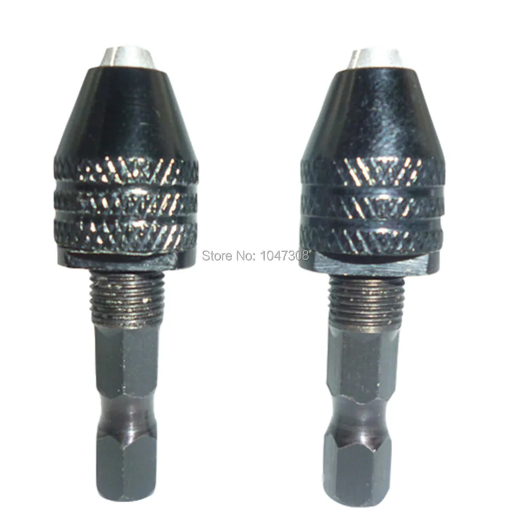 2pcs Universal Chuck 1/4" Hex Shank Mini Keyless Drill Bit Chuck Adapter M8*0.75mm for Grinder Shaft Rotary Tool
2pcs Universal Chuck 1/4" Hex Shank Mini Keyless Drill Bit Chuck Adapter M8*0.75mm for Grinder Shaft Rotary Tool