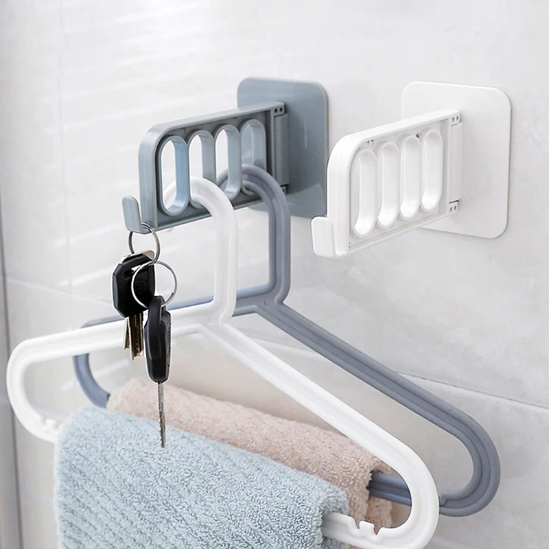 Foldable Closet Hook Creative Door Hooks Plastic Four Holes Keys Holder Adhesive Clothes Hook Home Decorative Hooks
Foldable Closet Hook Creative Door Hooks Plastic Four Holes Keys Holder Adhesive Clothes Hook Home Decorative Hooks