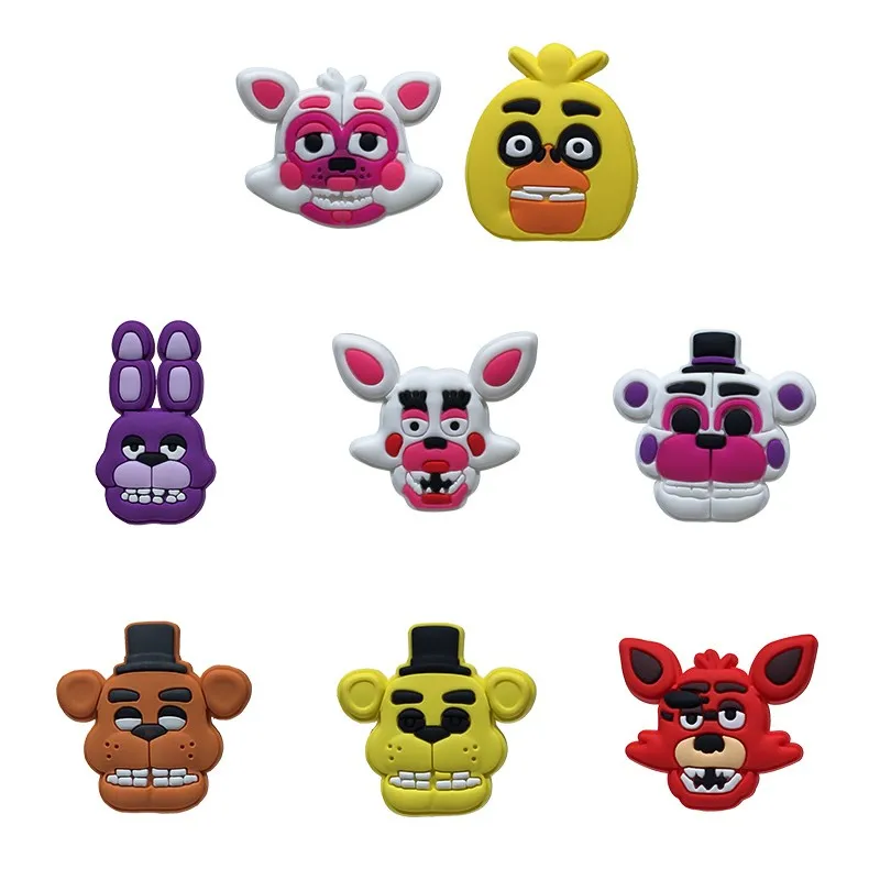 8pcs/lot Five Nights At Freddy's Hot Cartoon PVC Cute Blackboard Decoration Magnets Magnetic Stickers Kids Birthday Gift
8pcs/lot Five Nights At Freddy's Hot Cartoon PVC Cute Blackboard Decoration Magnets Magnetic Stickers Kids Birthday Gift