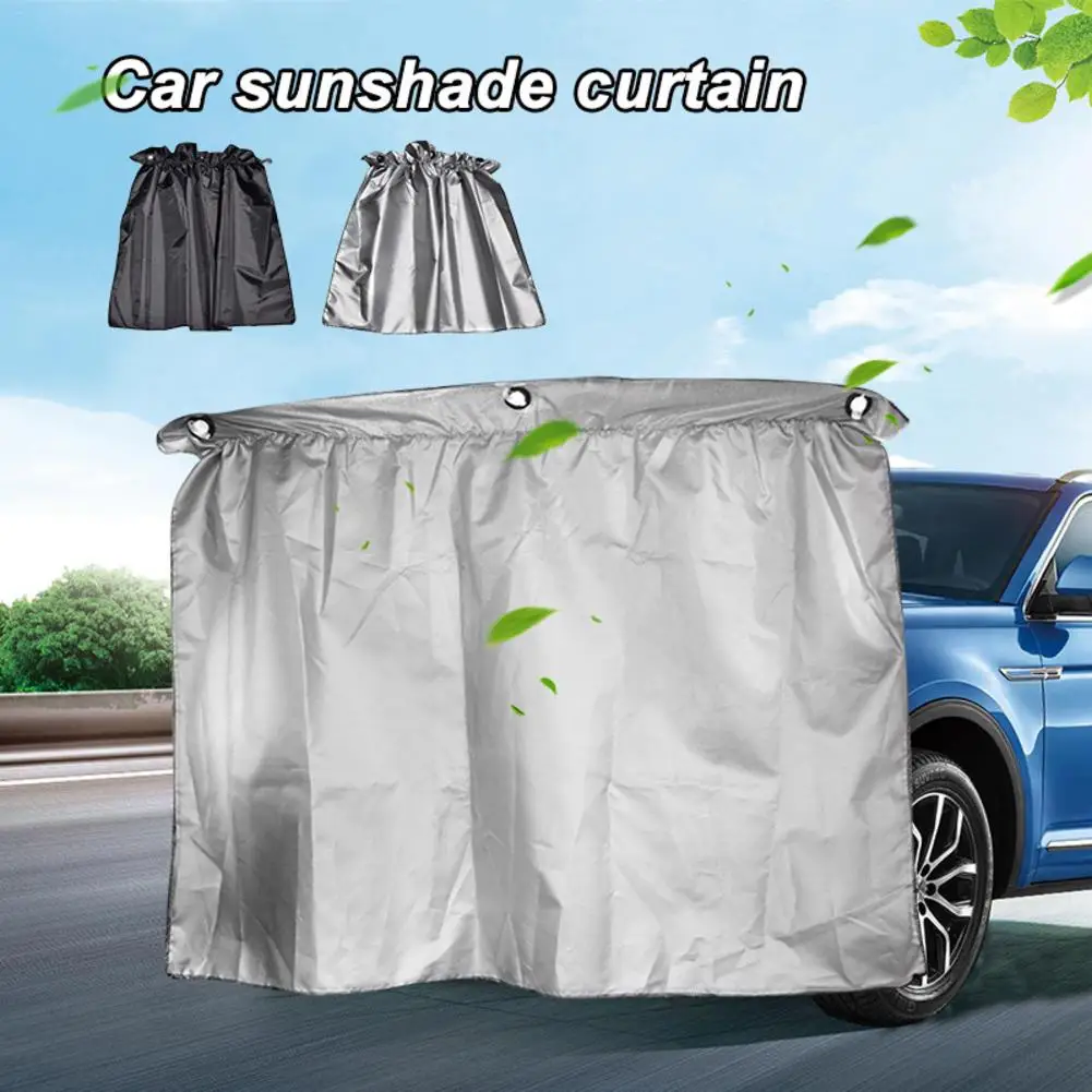 2 Pcs Car Curtains Sunshade Blocker Black Silver Coating Cloth Sun Shades For Front Side And Rear Window Auto Styling Sucker
2 Pcs Car Curtains Sunshade Blocker Black Silver Coating Cloth Sun Shades For Front Side And Rear Window Auto Styling Sucker
