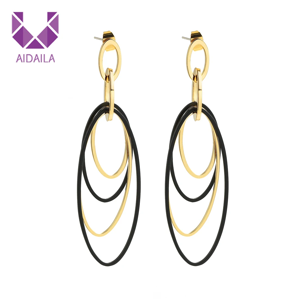 Layer Oval Circle Shape Dangle Earrings Hanging Korean Style 2019 Fashion Popular Vintage Style Pendient EP04885
Layer Oval Circle Shape Dangle Earrings Hanging Korean Style 2019 Fashion Popular Vintage Style Pendient EP04885