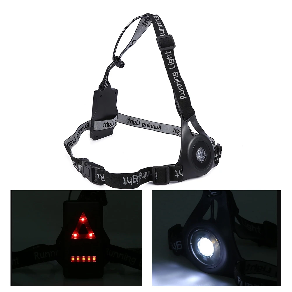 Lightweight LED Chest Light With USB Charging For Night Running Warning Lights with Fixing Band Long battery life
Lightweight LED Chest Light With USB Charging For Night Running Warning Lights with Fixing Band Long battery life